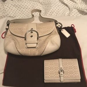 Vintage Style Coach Bag and Wallet